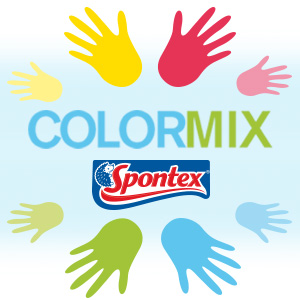 Spontex color mix